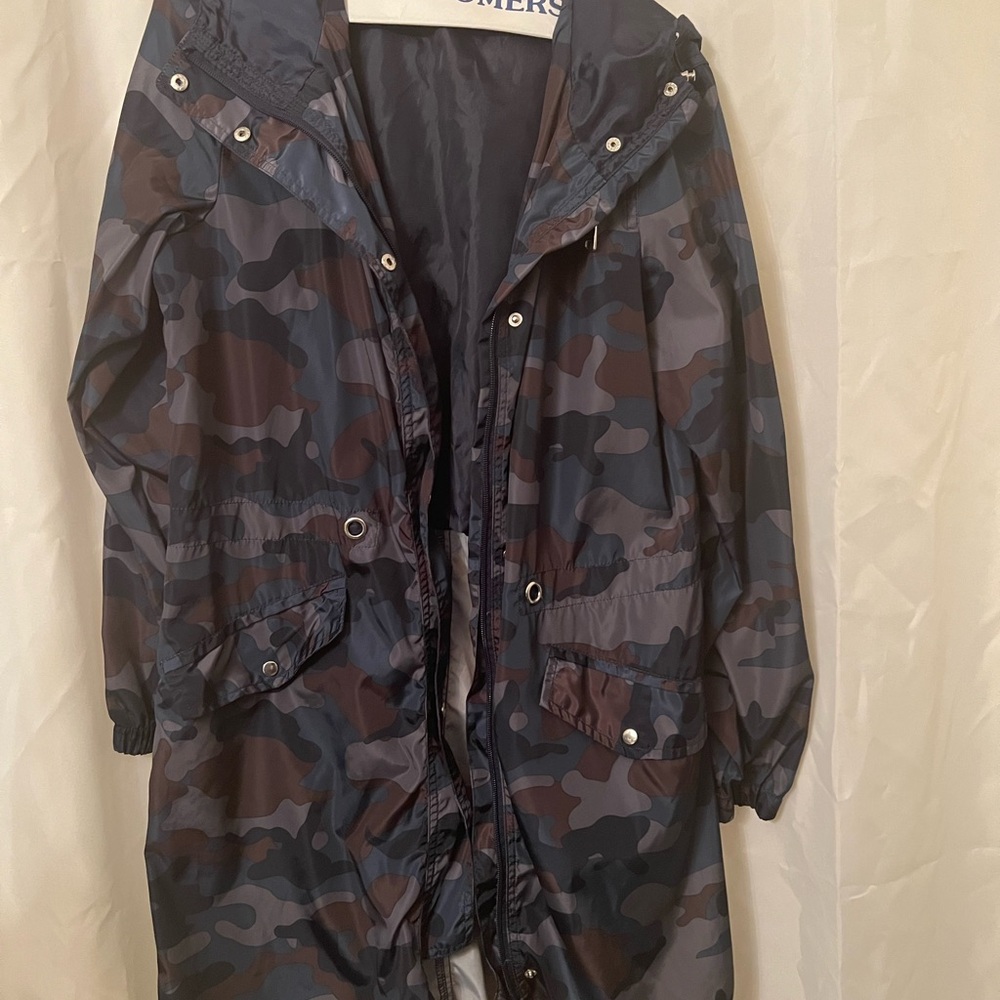 Camouflage Hooded Jacket